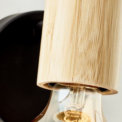 Brilliant - Nástěnné bodové svítidlo KERRY 1xE27/40W/230V bambus