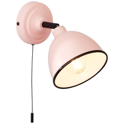 Brilliant - Nástěnné bodové svítidlo TELIO 1xE14/28W/230V růžová