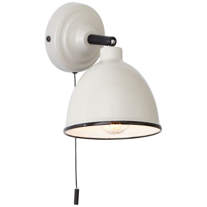 Brilliant - Nástěnné bodové svítidlo TELIO 1xE14/28W/230V šedá