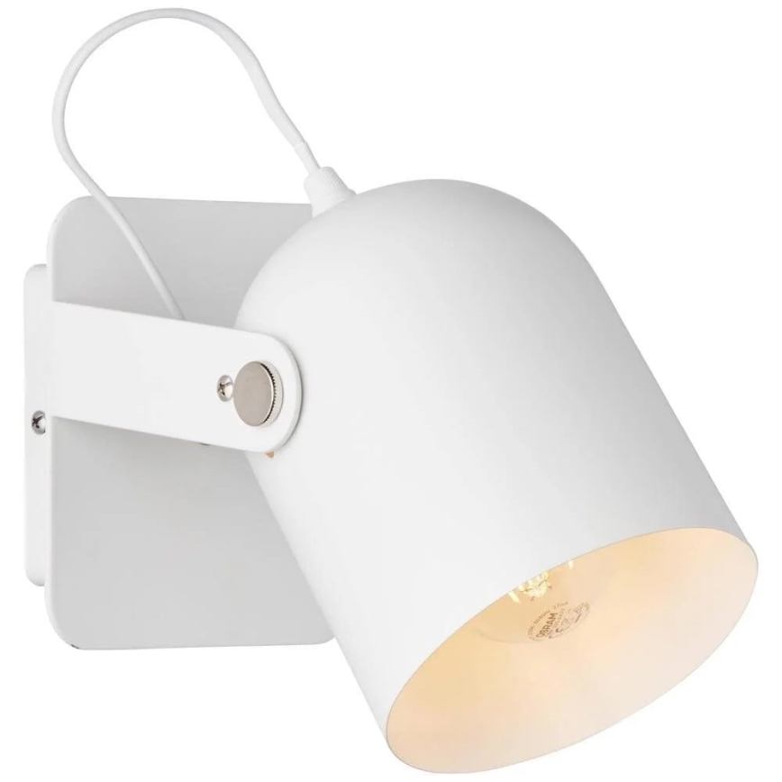 Brilliant - Nástěnné bodové svítidlo YAN 1xE27/40W/230V bílá