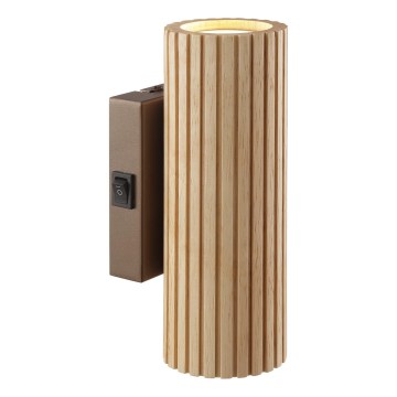 Brilliant - Nástěnné svítidlo LAKEWOOD 2xGU10/10W/230V hnědá