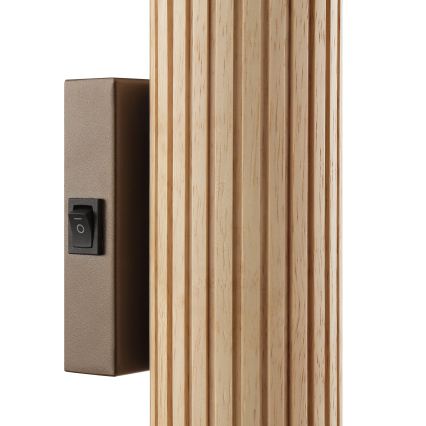Brilliant - Nástěnné svítidlo LAKEWOOD 2xGU10/10W/230V hnědá