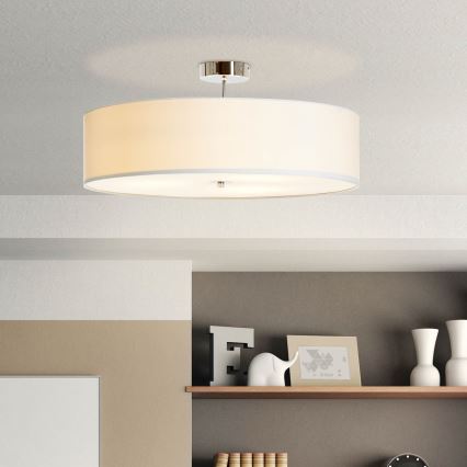 Brilliant - Přisazený lustr ANDRIA 3xE27/60W/230V pr. 60 cm bílá
