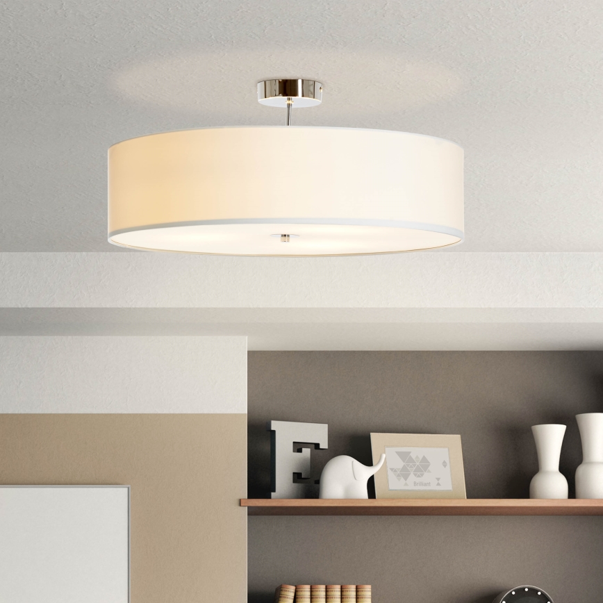 Brilliant - Přisazený lustr ANDRIA 3xE27/60W/230V pr. 60 cm bílá
