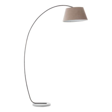 Brilliant - Stojací lampa BROK 1xE27/60W/230V taupe