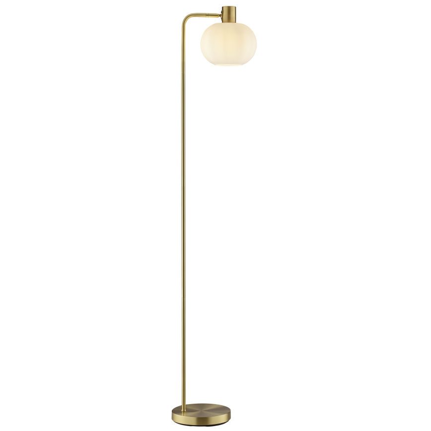 Brilliant - Stojací lampa FANNY 1xE27/20W/230V mosaz