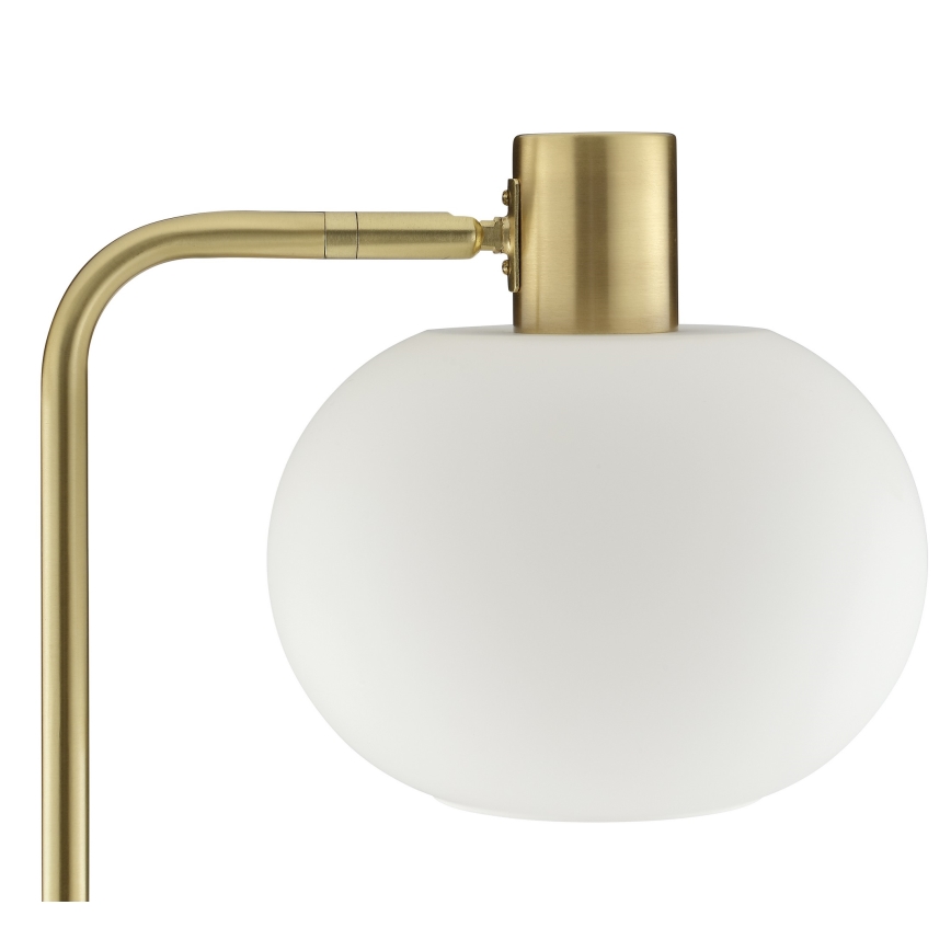 Brilliant - Stojací lampa FANNY 1xE27/20W/230V mosaz