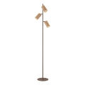 Brilliant - Stojací lampa LAKEWOOD 3xGU10/10W/230V hnědá