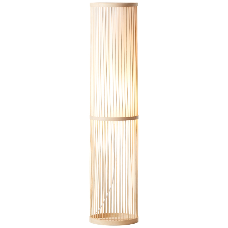 Brilliant - Stojací lampa NORI 1xE27/40W/230V bambus