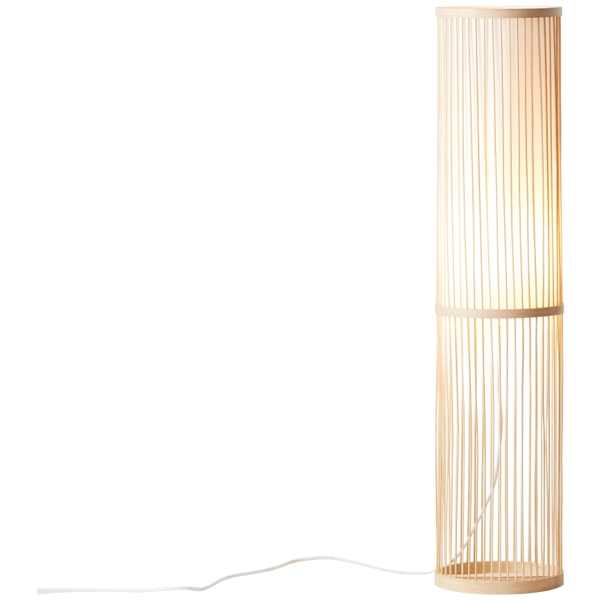Brilliant - Stojací lampa NORI 1xE27/40W/230V bambus