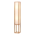 Brilliant - Stojací lampa SEASIDE 2xE27/40W/230V borovice/bílá