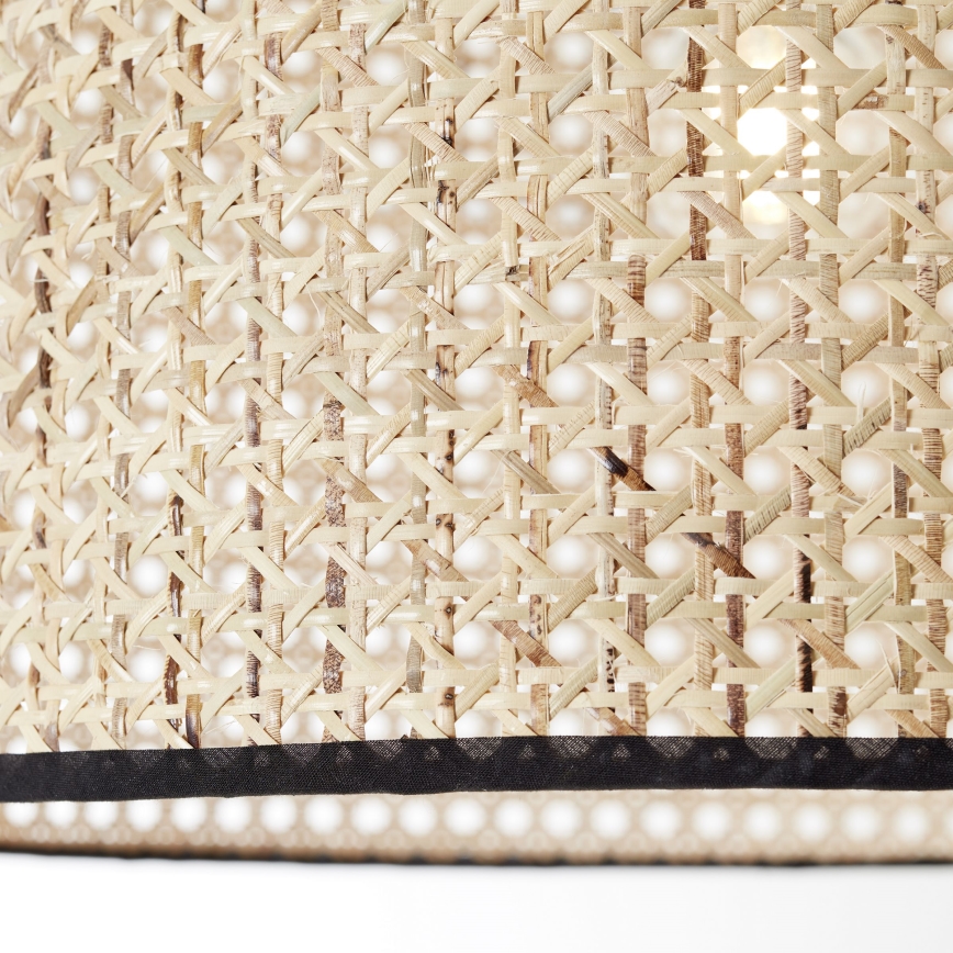 Brilliant - Stojací lampa WILEY 1xE27/60W/230V černá/béžová