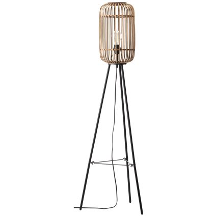 Brilliant - Stojací lampa WOODROW 1xE27/60W/230V bambus