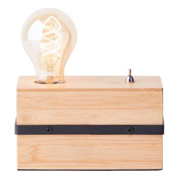 Brilliant - Stolní lampa BENNY 1xE27/40W/230V bambus
