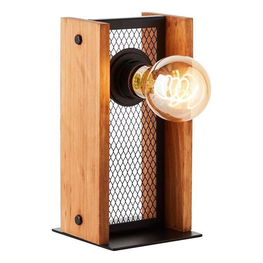 Brilliant - Stolní lampa CALANDRA 1xE27/42W/230V borovice