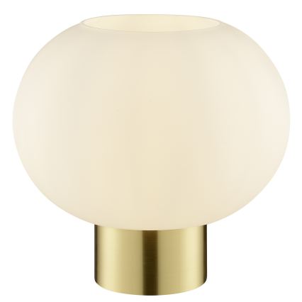 Brilliant - Stolní lampa FANNY 1xE27/20W/230V mosaz