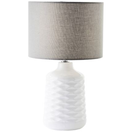 Brilliant - Stolní lampa ILYSA 1xE14/40W/230V bílá/šedá