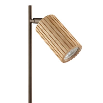 Brilliant - Stolní lampa LAKEWOOD 1xGU10/10W/230V hnědá