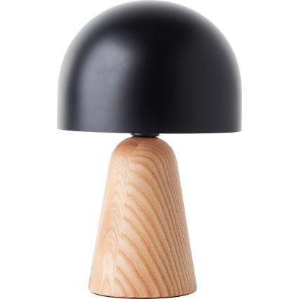 Brilliant - Stolní lampa NALAM 1xE14/40W/230V černá/jasan - FSC certifikováno