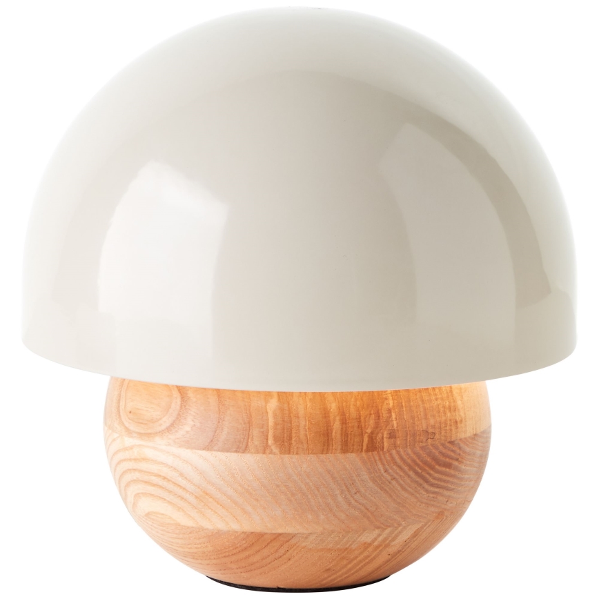 Brilliant - Stolní lampa NALAM 1xE14/40W/230V šedá/jasan - FSC certifikováno