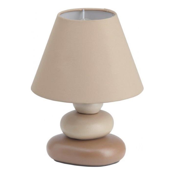 Brilliant - Stolní lampa PAOLO 1xE14/40W/230V keramika/béžová