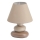 Brilliant - Stolní lampa PAOLO 1xE14/40W/230V keramika/béžová