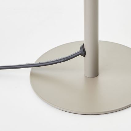 Brilliant - Stolní lampa PETITE 1xE14/28W/230V šedá