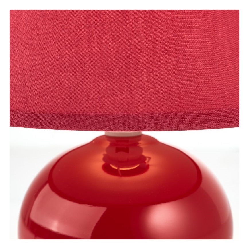 Brilliant - Stolní lampa PRIMO 1xE14/40W/230V keramika/červená
