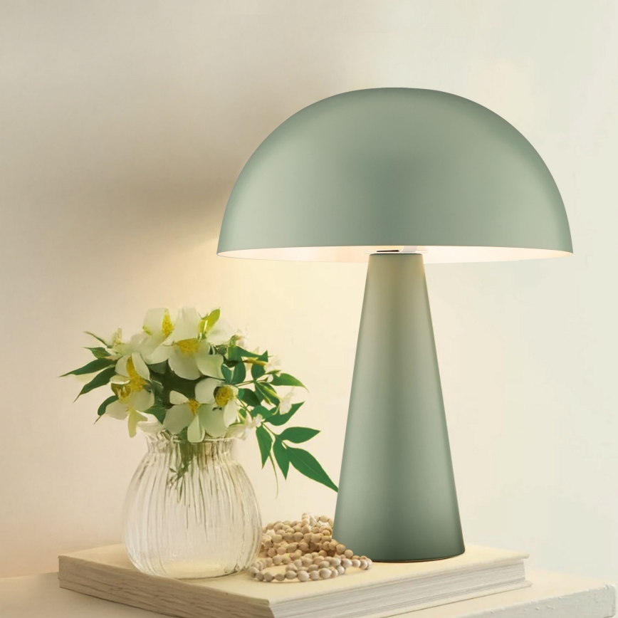 Brilliant - Stolní lampa SIGRUN 1xE14/28W/230V zelená