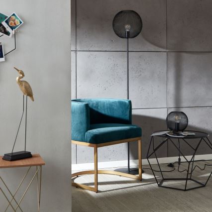 Brilliant - Stolní lampa SOCO 1xE27/60W/230V černá