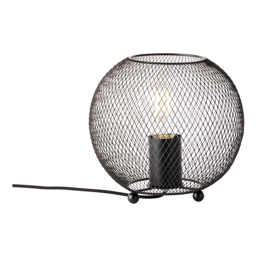 Brilliant - Stolní lampa SOCO 1xE27/60W/230V černá