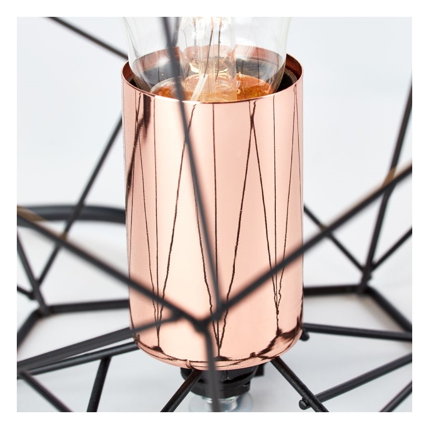 Brilliant - Stolní lampa SYNERGY 1xE27/60W/230V černá/měď