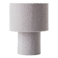 Brilliant - Stolní lampa TEDDY 1xE27/20W/230V šedá