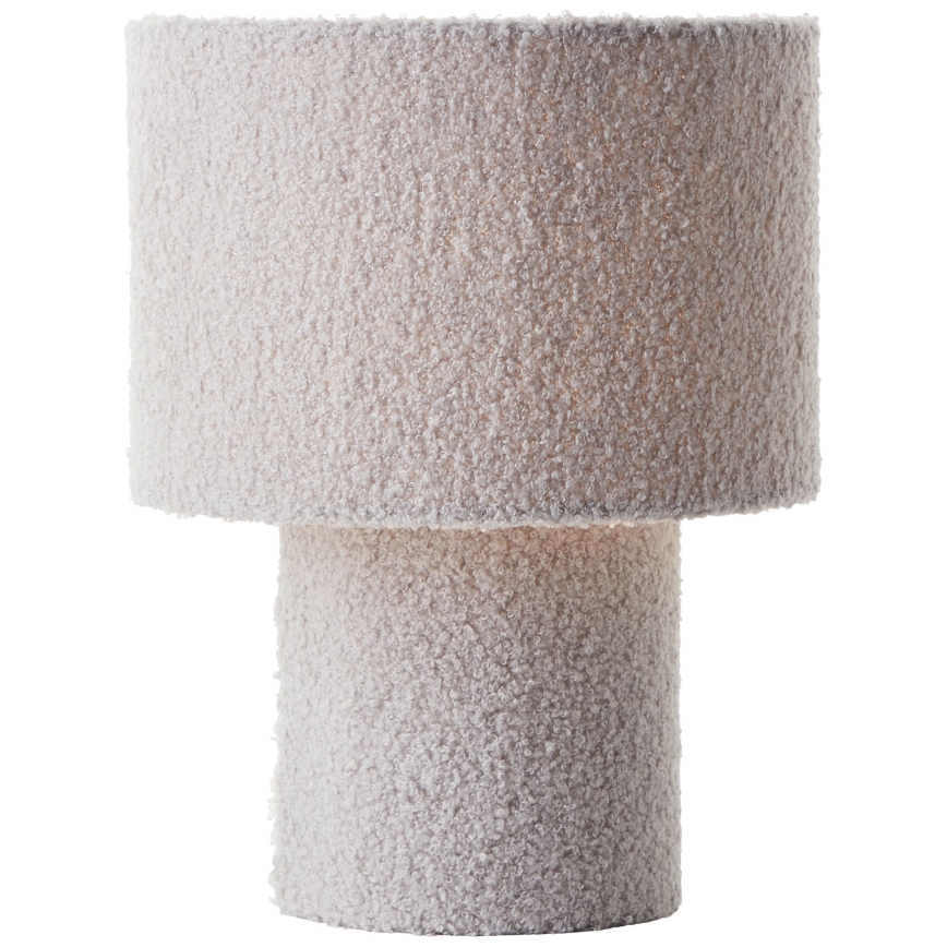 Brilliant - Stolní lampa TEDDY 1xE27/20W/230V šedá