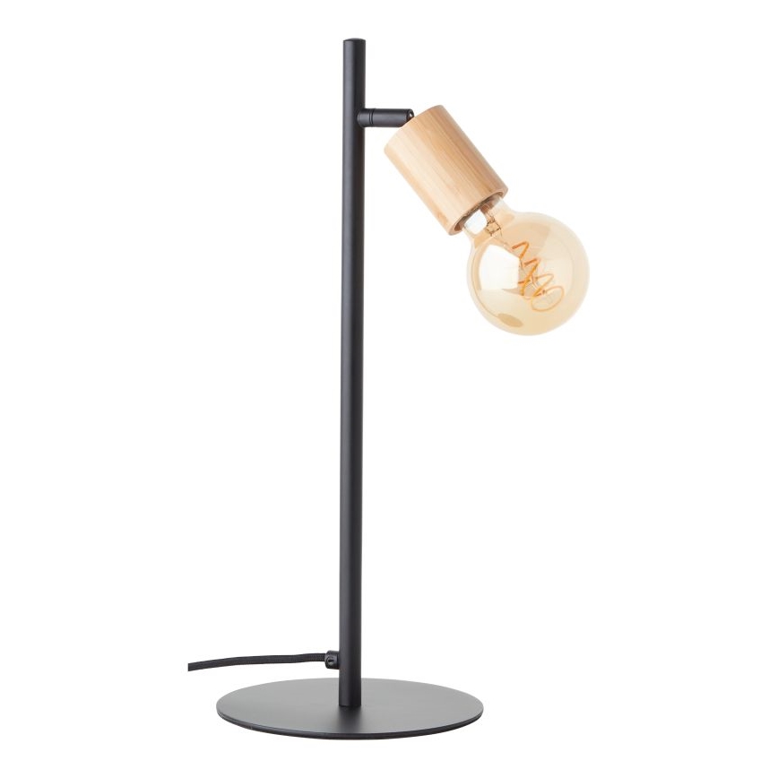 Brilliant - Stolní lampa TIFFANY 1xE27/28W/230V bambus