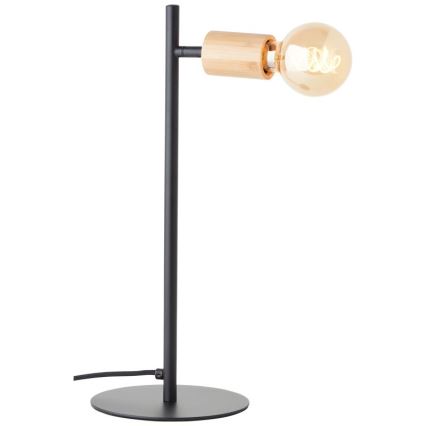 Brilliant - Stolní lampa TIFFANY 1xE27/28W/230V bambus