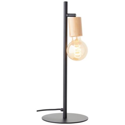 Brilliant - Stolní lampa TIFFANY 1xE27/28W/230V bambus
