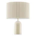 Brilliant - Stolní lampa VELIN 1xE27/20W/230V krémová