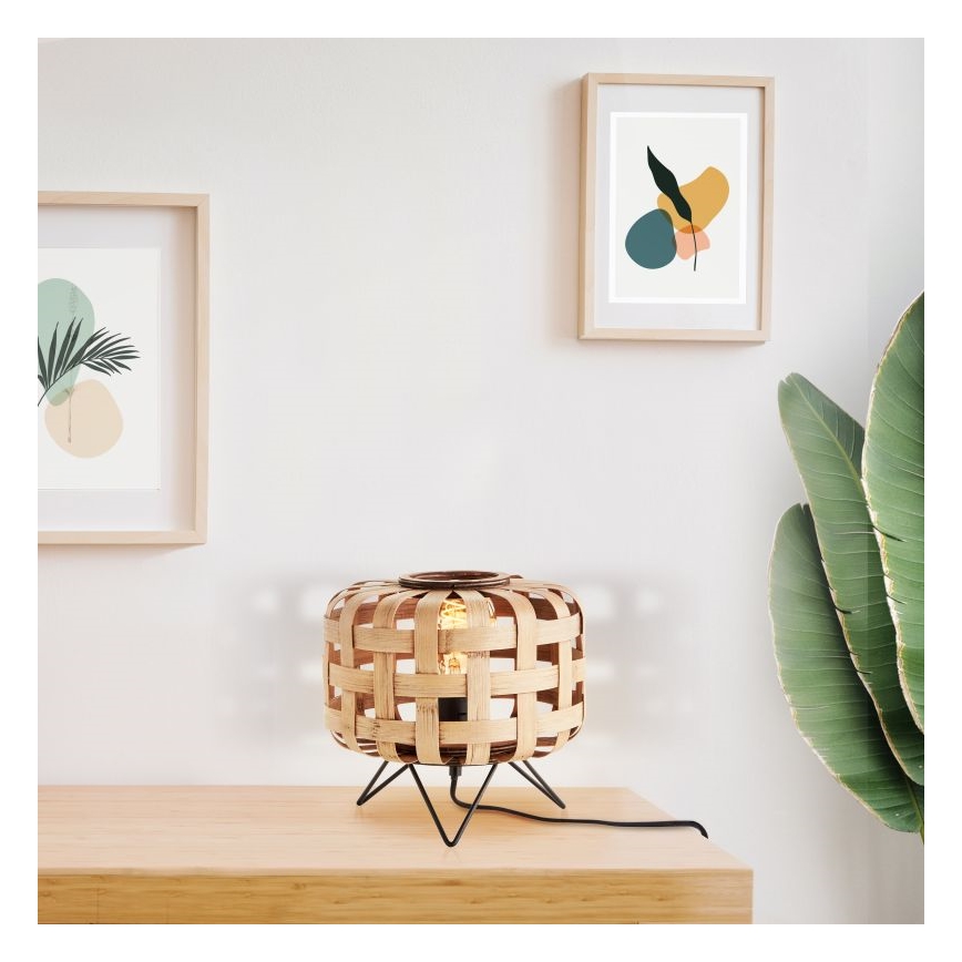 Brilliant - Stolní lampa WOODLINE 1xE27/40W/230V bambus - FSC certifikováno