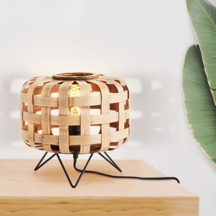 Brilliant - Stolní lampa WOODLINE 1xE27/40W/230V bambus - FSC certifikováno