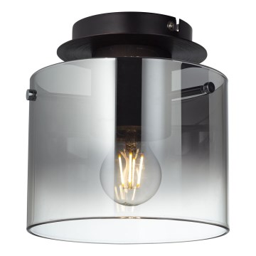 Brilliant - Stropní svítidlo BETH 1xE27/60W/230V černá/kouřová
