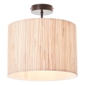 Brilliant - Stropní svítidlo WIMEA 1xE27/52W/230V pr. 30 cm černá/béžová
