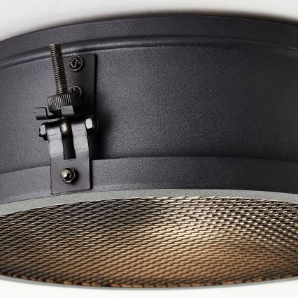 Brilliant - Stropní svítidlo ZOIS 1xE27/60W/230V pr. 30 cm černá