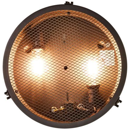 Brilliant - Stropní svítidlo ZOIS 2xE27/28W/230V pr. 34 cm