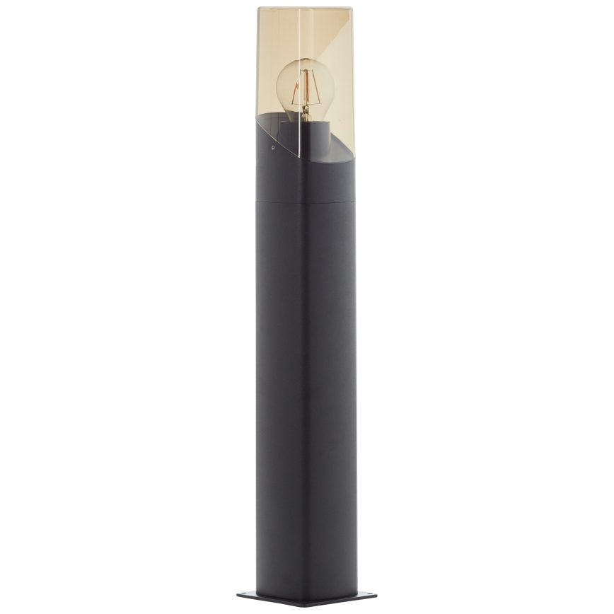 Brilliant - Venkovní lampa MINOU 1xE27/10W/230V 60 cm IP44 černá/kouřová