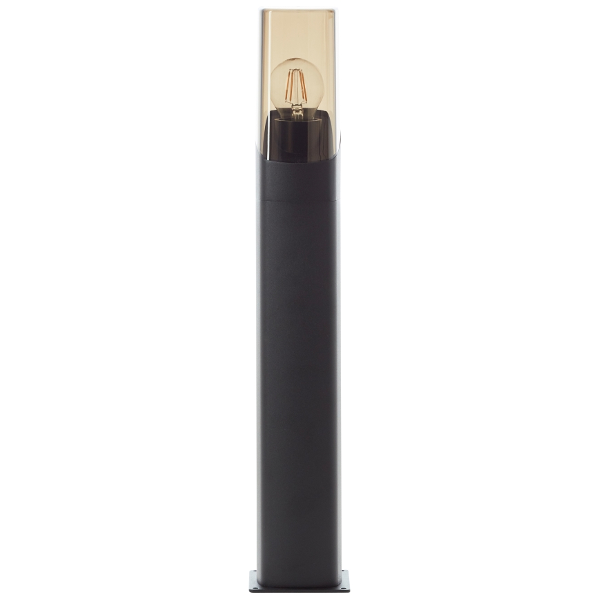Brilliant - Venkovní lampa MINOU 1xE27/10W/230V 60 cm IP44 černá/kouřová