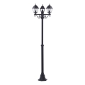 Brilliant - Venkovní lampa NISSIE 3xE27/60W/230V IP44 černá