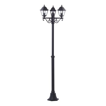 Brilliant - Venkovní lampa NISSIE 3xE27/60W/230V IP44 černá