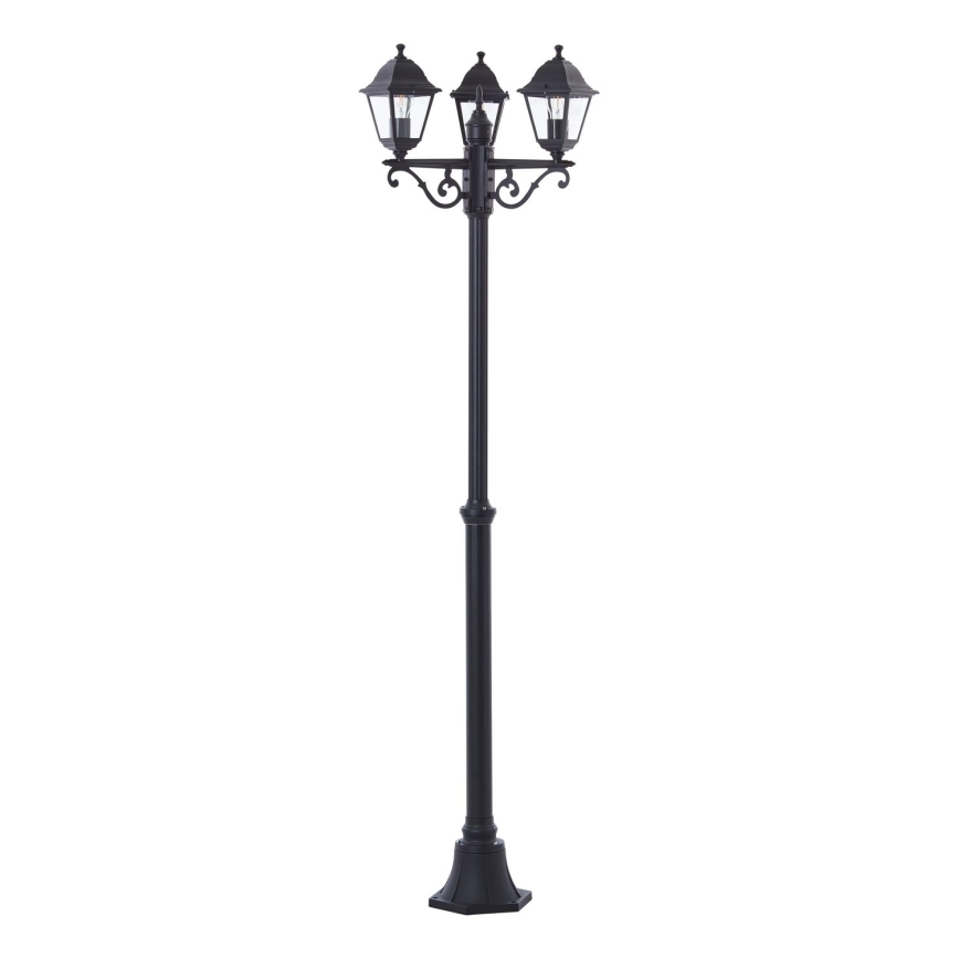 Brilliant - Venkovní lampa NISSIE 3xE27/60W/230V IP44 černá
