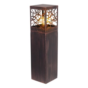 Brilliant - Venkovní lampa WHITNEY 1xE27/52W/230V IP44 patina/měděná